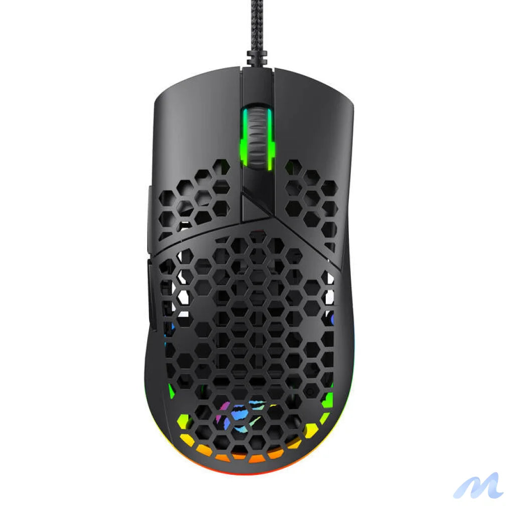 Havit MS1036 RGB wired gaming mouse (black)