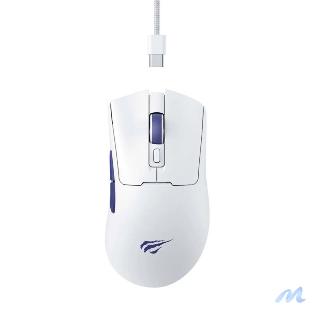 Havit MS966 RGB wired gaming mouse (white)