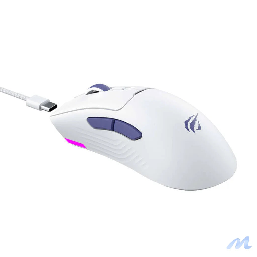 Havit MS966 RGB wired gaming mouse (white)