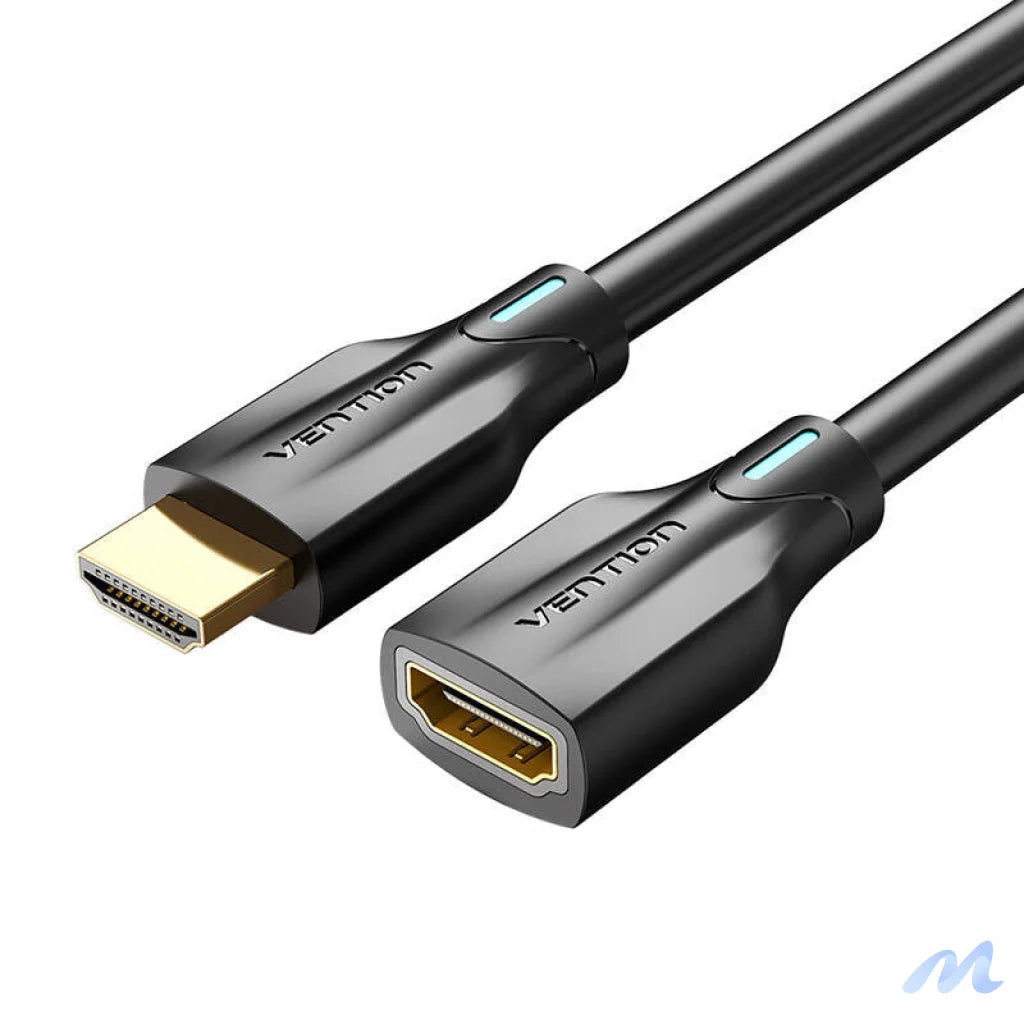 HDMI 2.1 Extension Cable Vention AHBBG, 1,5m, 8K 60Hz/ 4K 120Hz (black)
