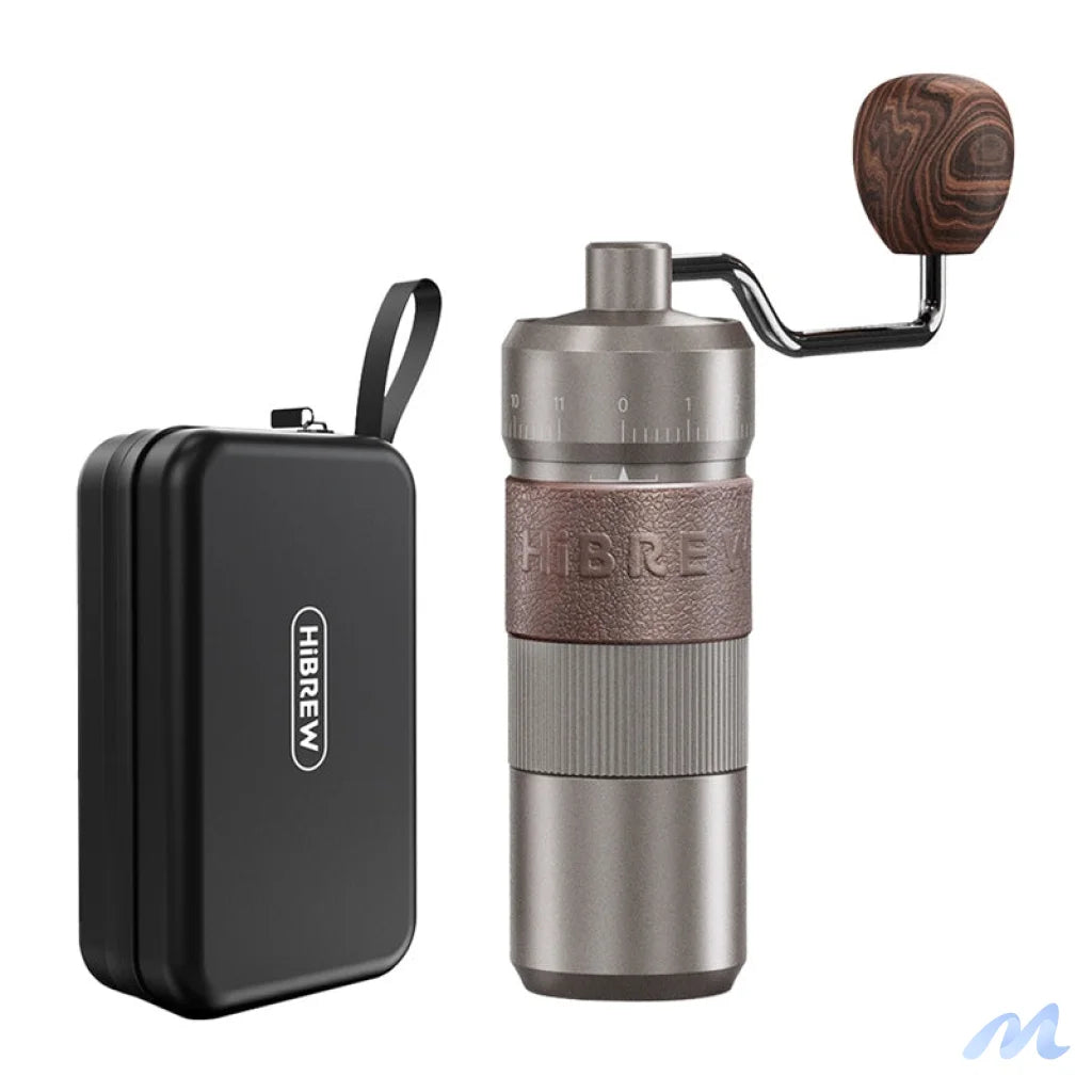 HiBREW G4B manual coffee grinder with adjustable grind.