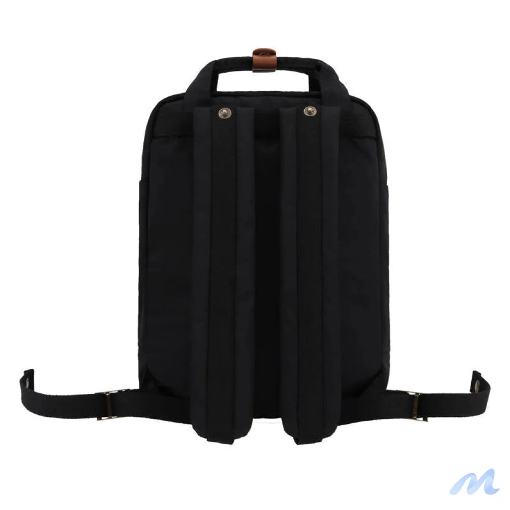 Himawari 188L black and brown 14'' laptop backpack