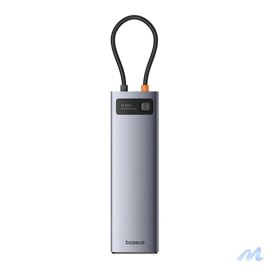 Hub 11in1 Baseus StarJoy Metal Glam Series, USB-C to HDMI +VGA + 3 x USB 3.0 + USB 2.0+USB-C PD + RJ45 + SD/TF +3,5mm