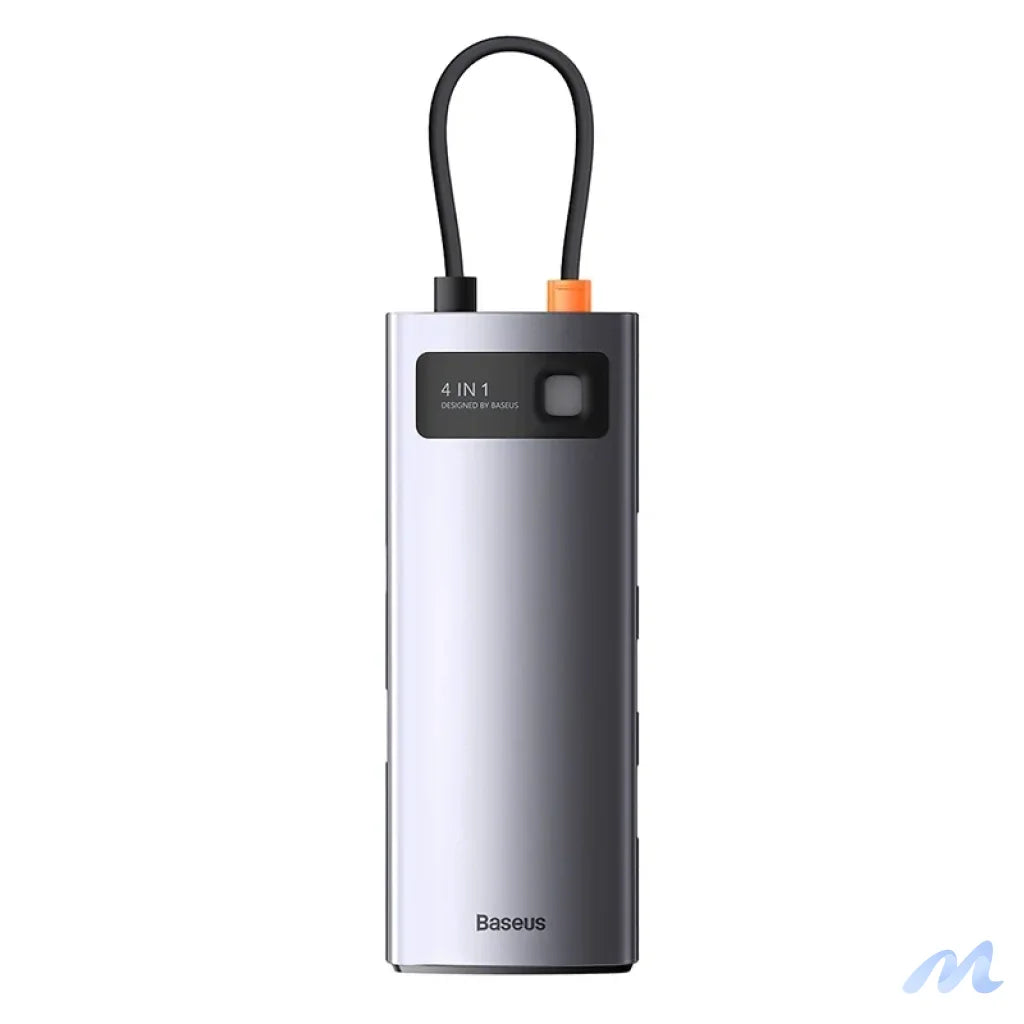Hub 4in1 Baseus Metal Gleam Series, USB-C to 4x USB 3.0