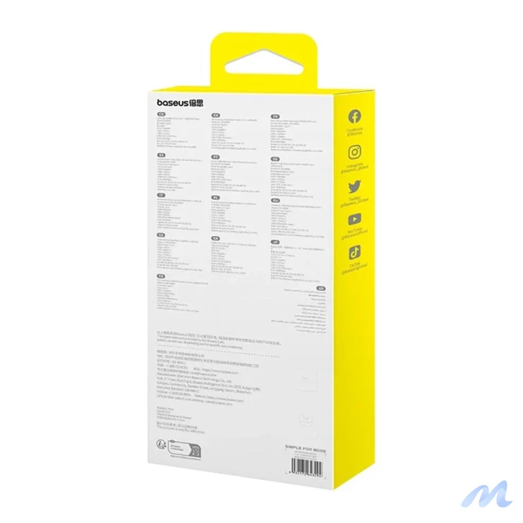 Hub 6in1 Baseus Metal Gleam 2 Series, USB-C to 2xUSB 3.0 +USB-C + HDMI + USB-C PD + Ethernet RJ45