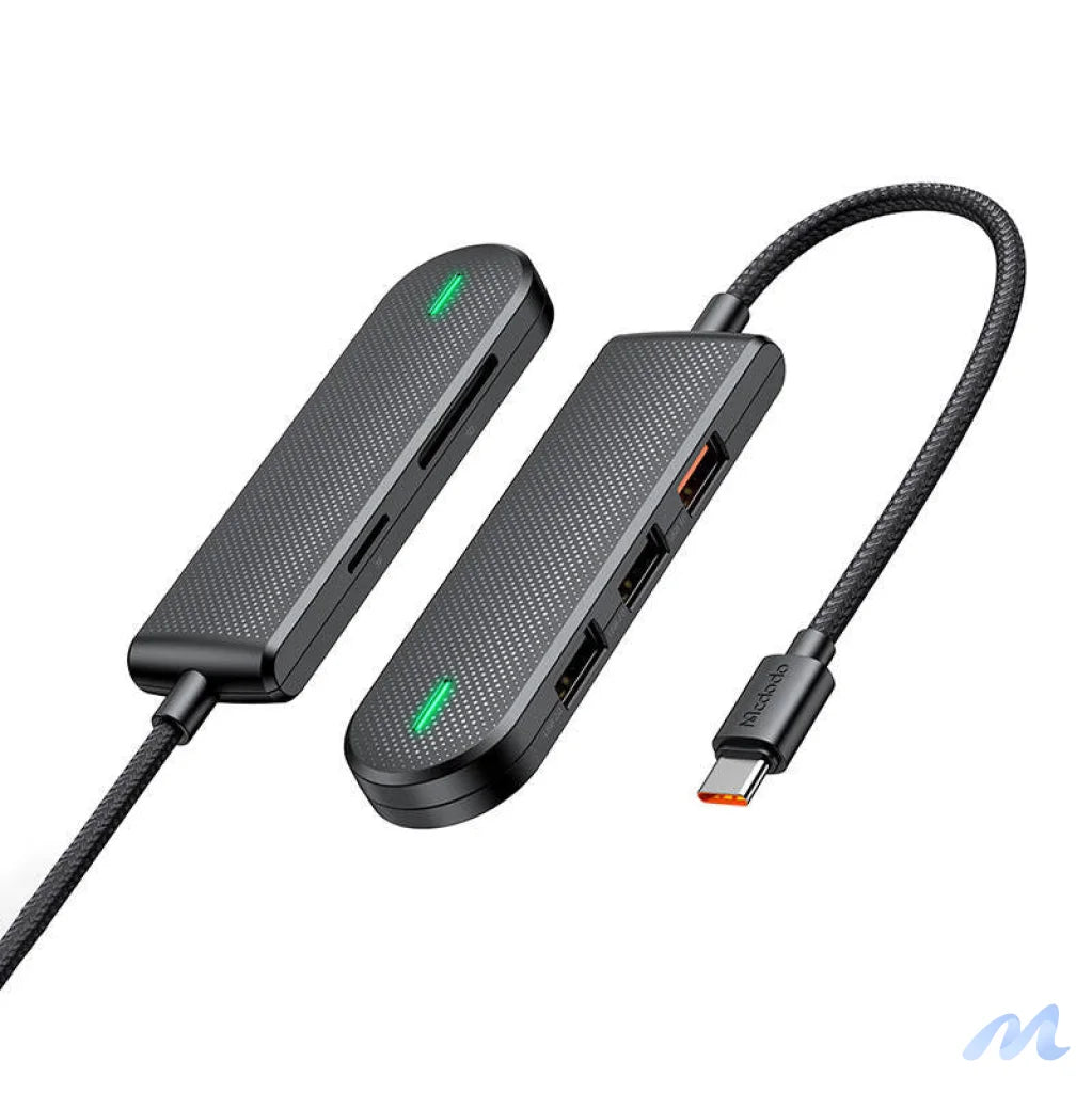 Hub USB-C Mcdodo HU-1430 5w1 (USB2.0*3,USB3.0*1,SD/TF)