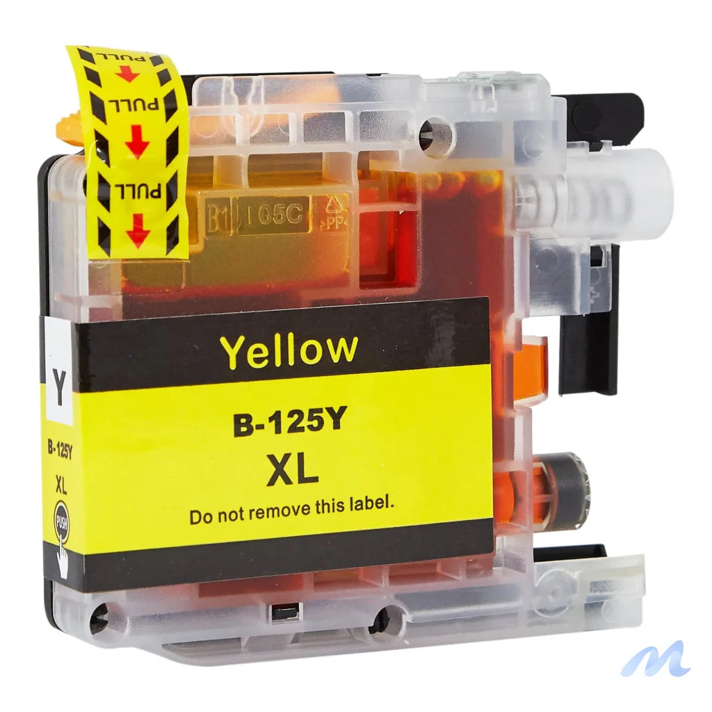 Ink for Brother | LC125XLY | yellow | 15 ml | bulk