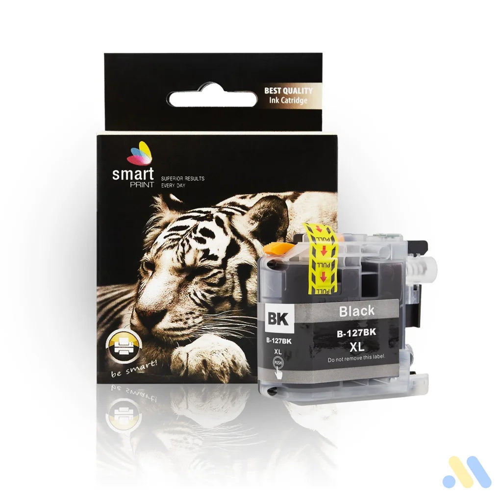 Ink for Brother | LC127XLBK | black | 28 ml | Smart Print