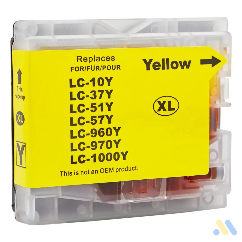 Ink for Brother | LC970Y / LC1000Y | yellow | 36 ml | bulk