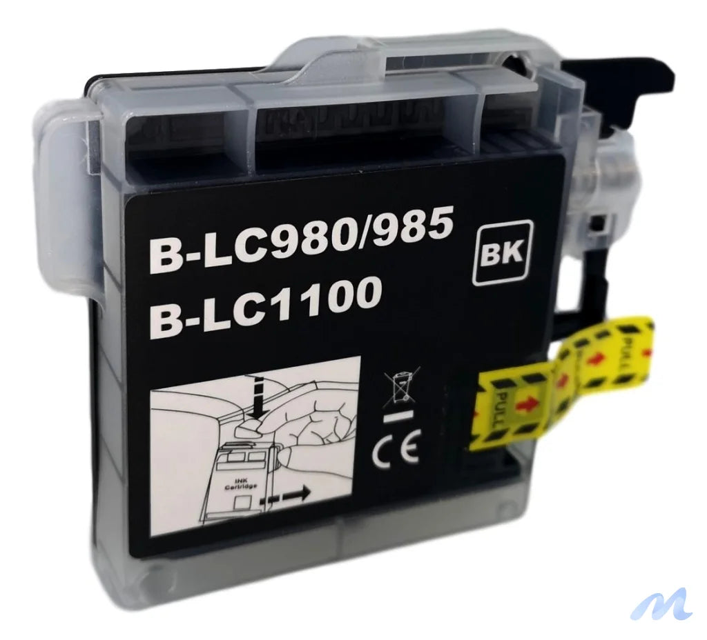 Ink for Brother | LC980B / LC985B / LC1100B | black | 24 ml | bulk
