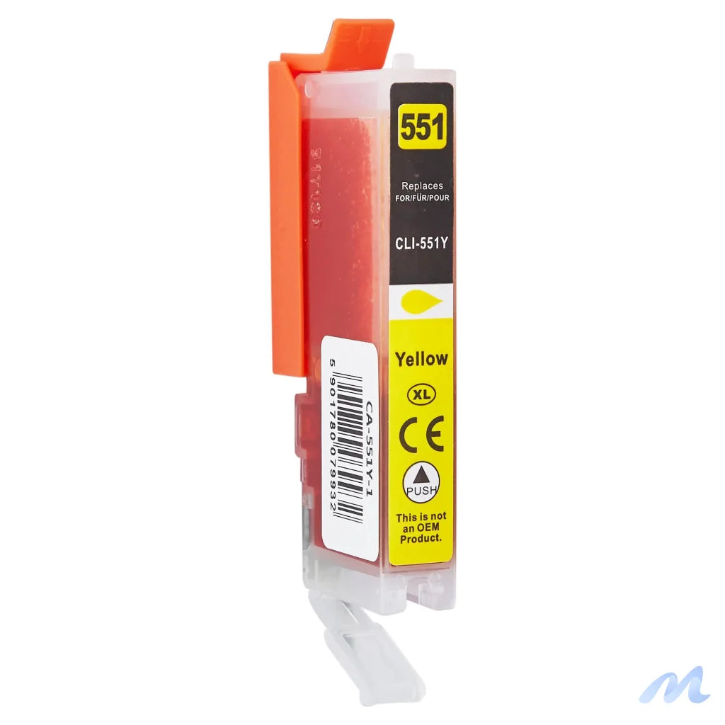 Ink for Canon | 6511B001 / CLI551Y | yellow | 12 ml | bulk
