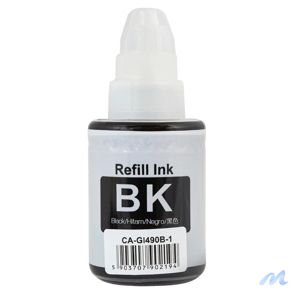 Ink for Canon | GI-490B | black | 135 ml | bulk