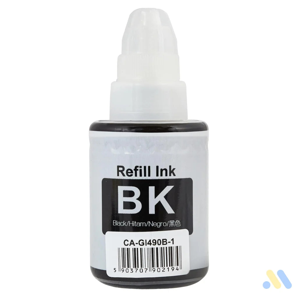 Ink for Canon | GI-490B | black | 70 ml | bulk