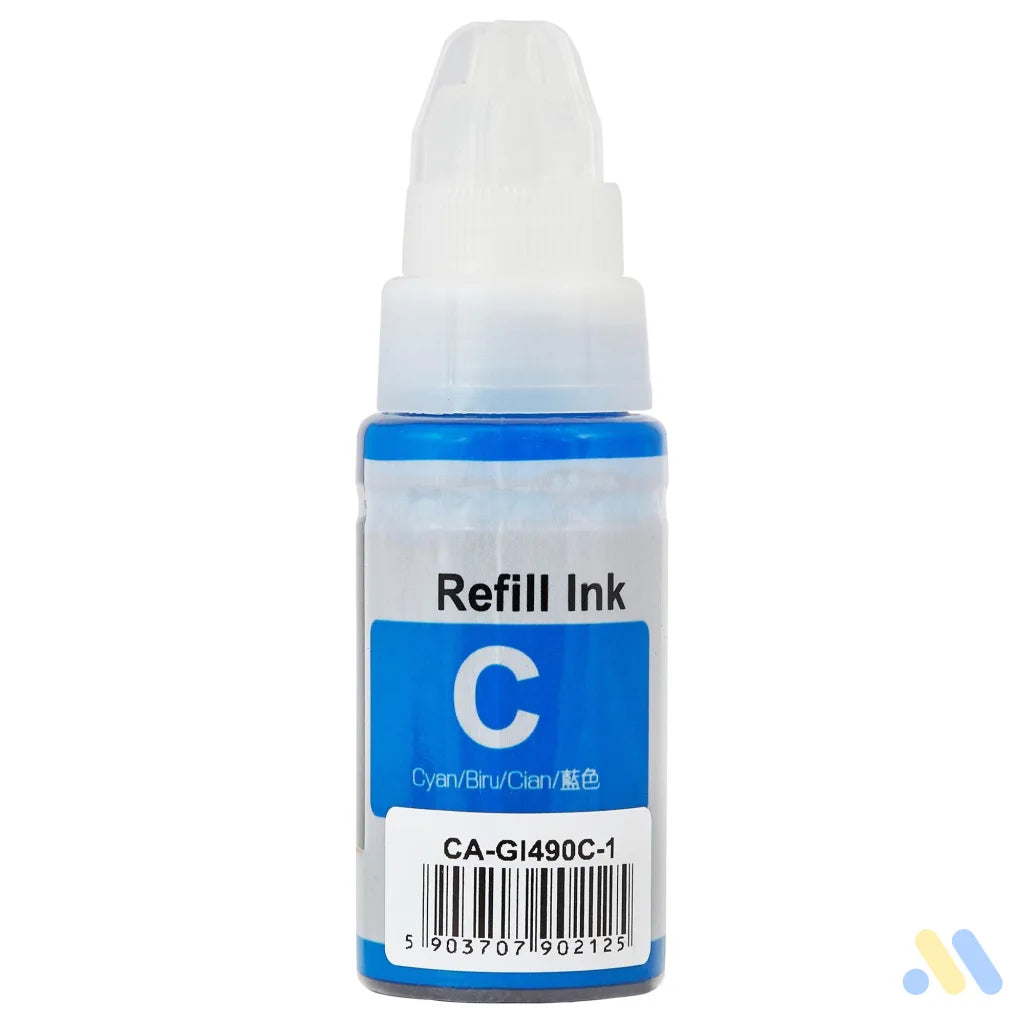 Ink for Canon | GI-490C | cyan | 70 ml | bulk