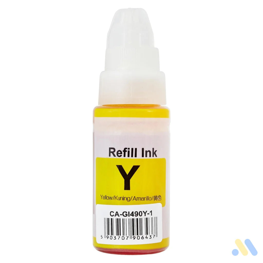 Ink for Canon | GI-490Y | yellow | 70 ml | bulk