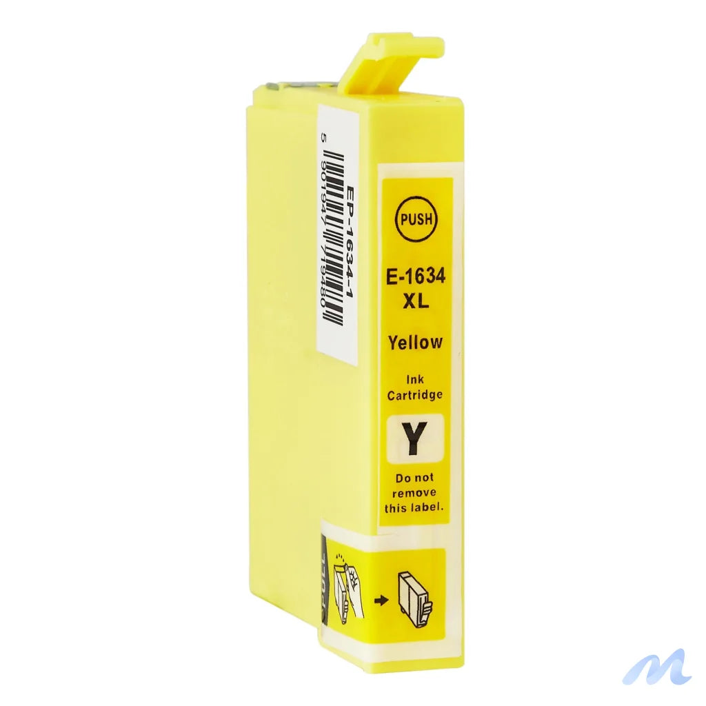 Ink for Epson | C13T16344010 / T1634 | yellow | 15 ml | bulk