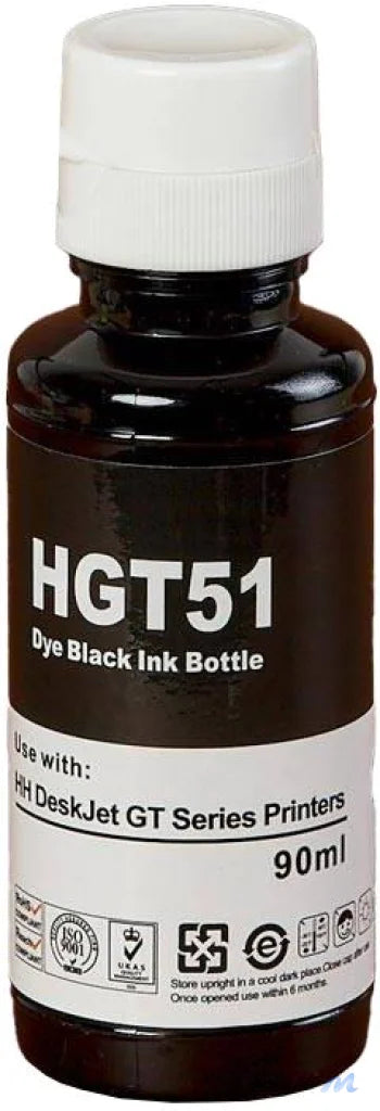 Ink for HP | X4E40AE | black | 90 ml | bulk