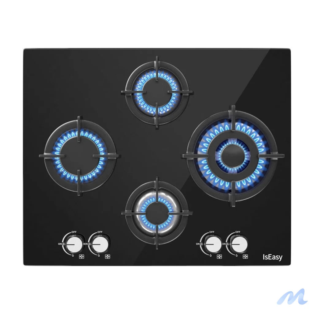 IsEasy MGBG-604B glass gas cooktop