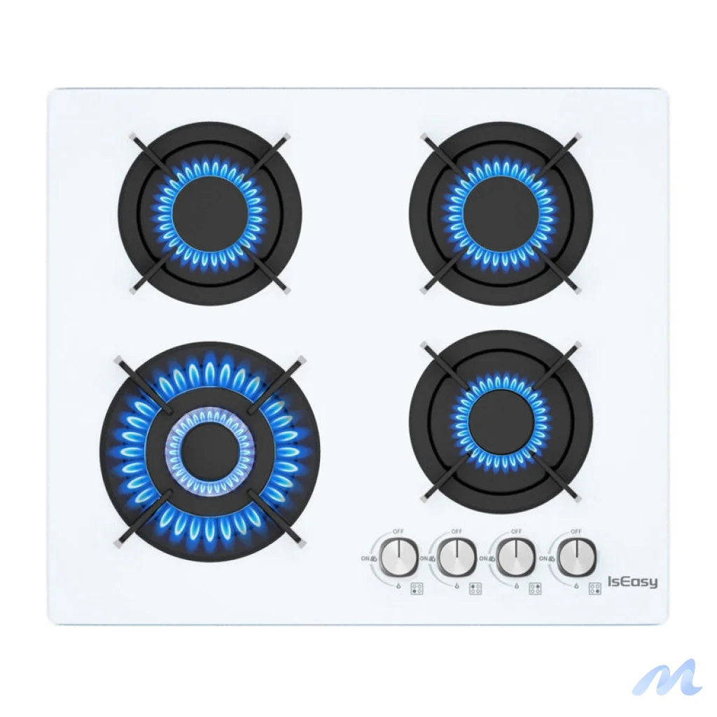 IsEasy MGBG-604B glass gas hob