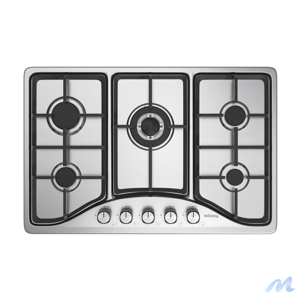 IsEasy MGBS-765 stainless steel gas cooktop