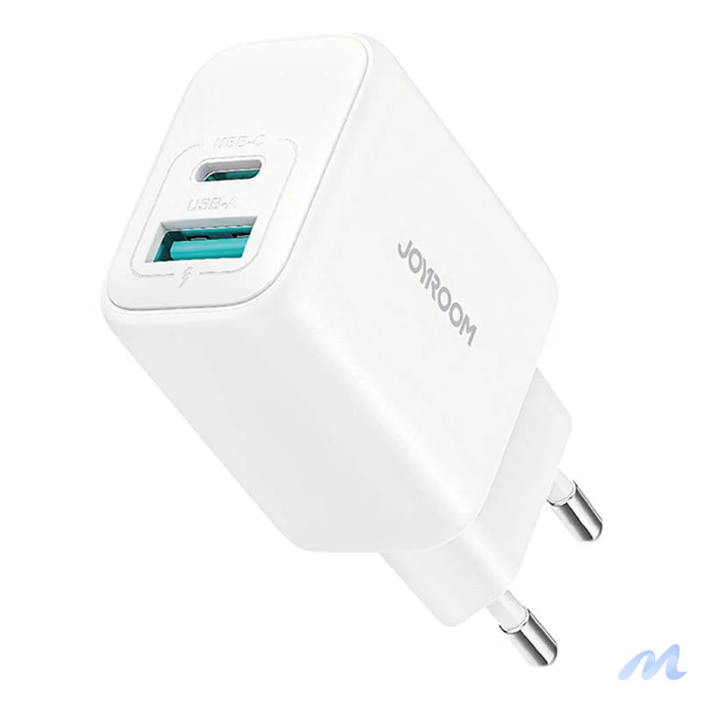Joyroom JR-TCF21 Dual-Port (A+C) Power Charger (white)