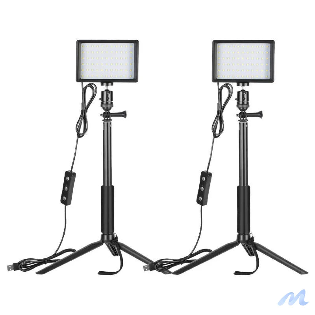 Kit Neewer ZC-10S two lamps LED + filters + tripods