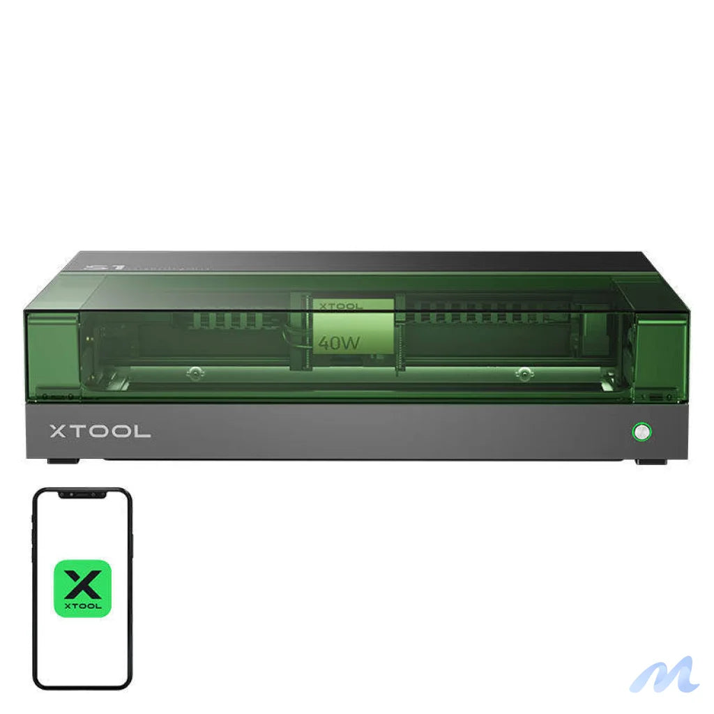 Laser Engraver 2-in-1 xTool S1 40W - All-in-One Kit (Black)