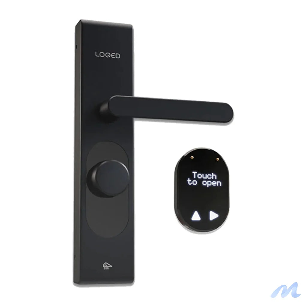 LOQED smart door lock (black) (WiFi / BT)