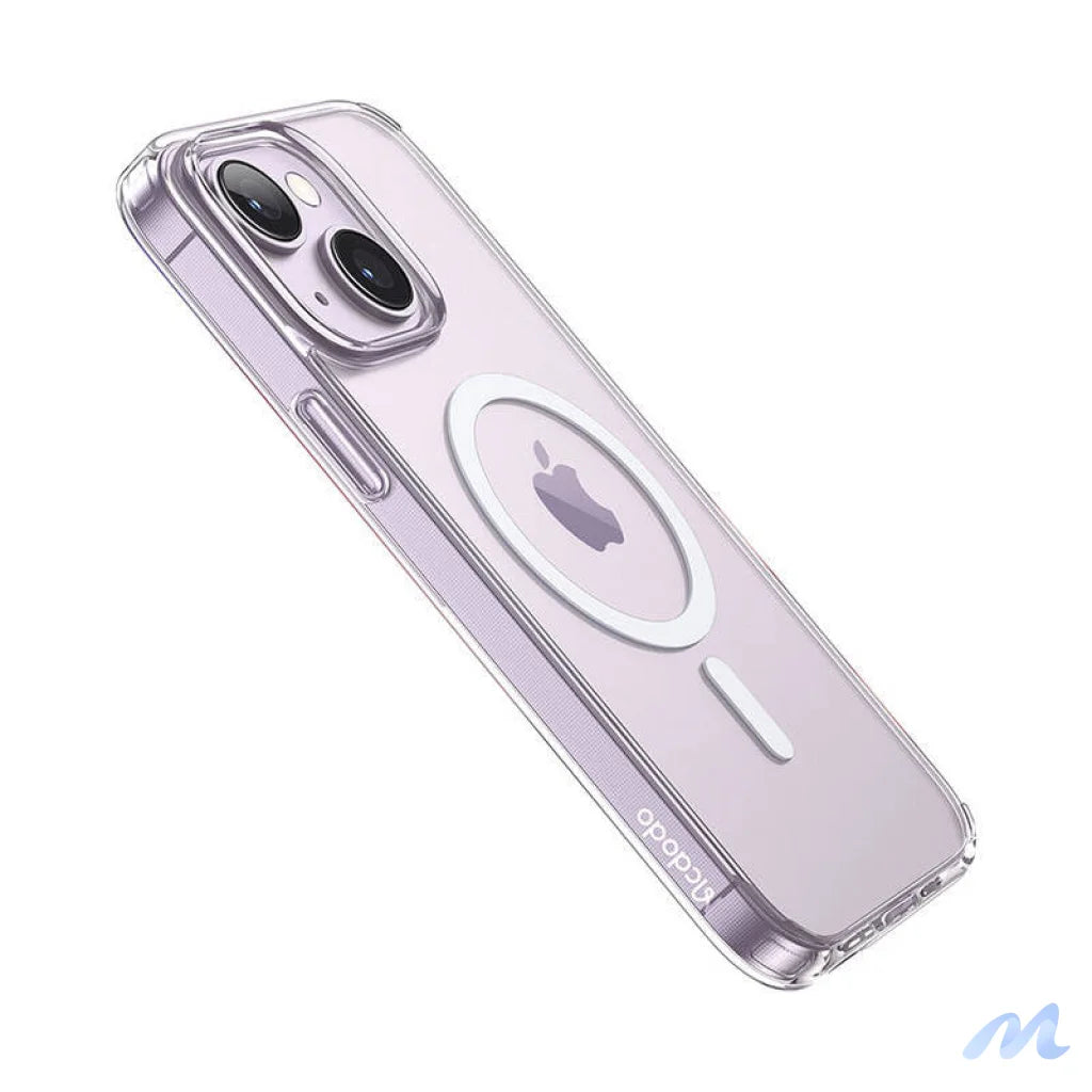 Magnetic case McDodo for iPhone 15 Pro (clear)
