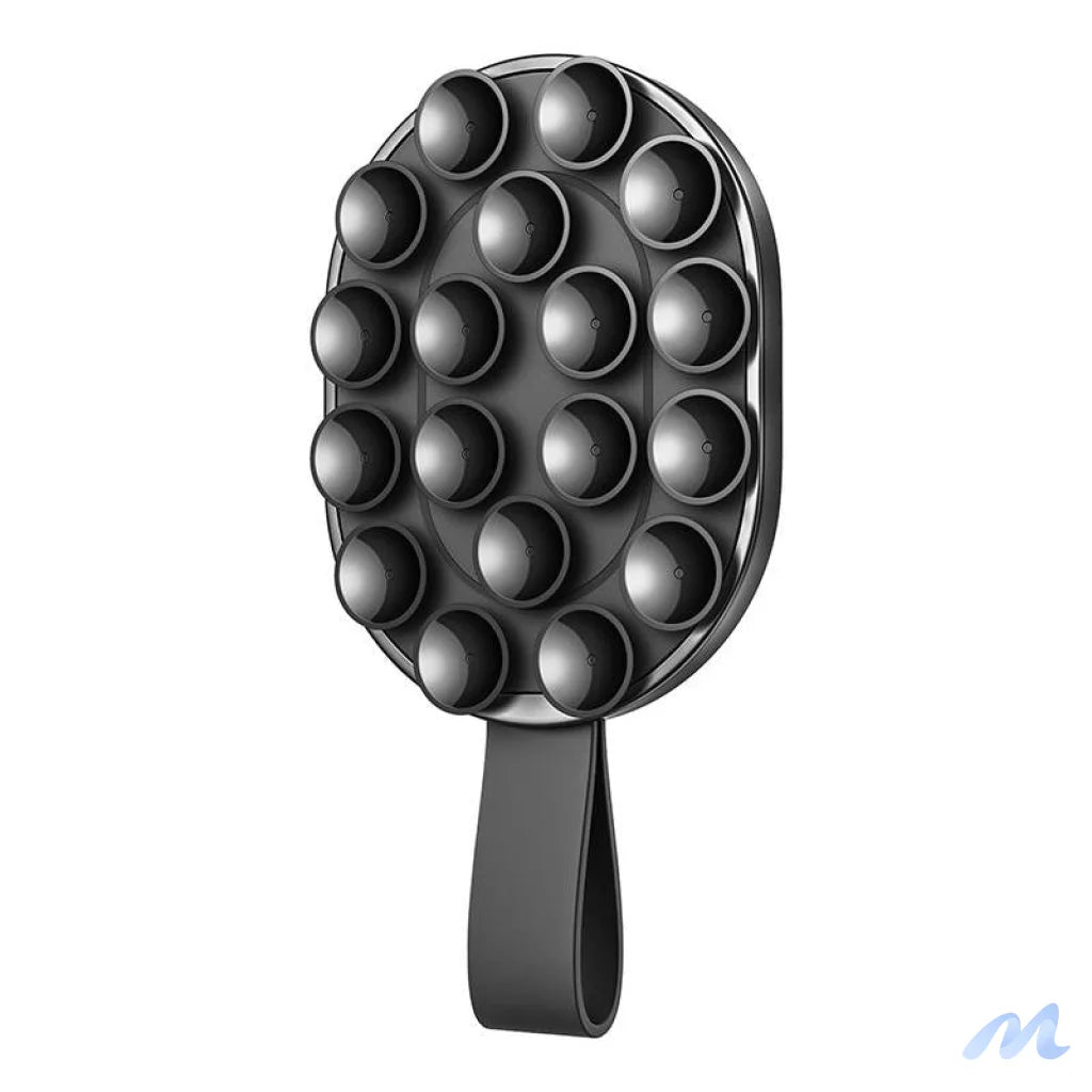 Magnetic phone holder with suction cups Joyroom JR-ZS393-S (black)