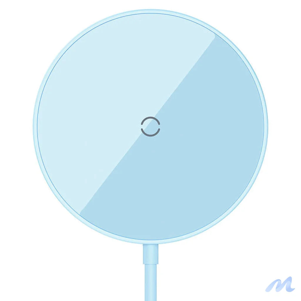 Magnetic Wireless Charger Baseus Simple Mini 3 15W (Blue)