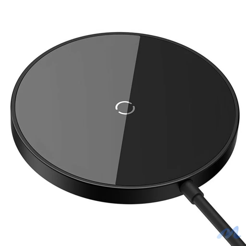 Magnetic Wireless Charger Baseus Simple Mini3 15W (Black)