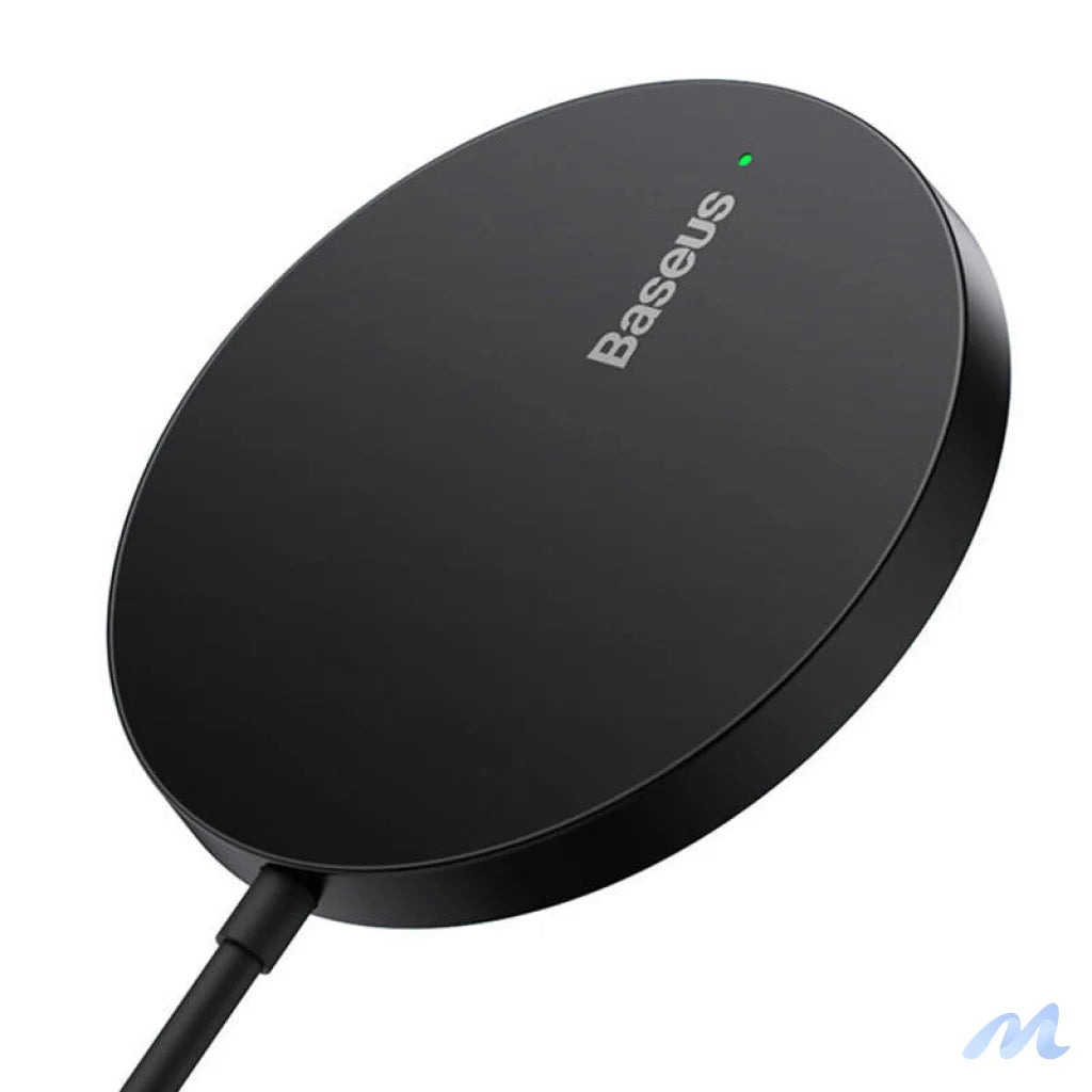 Magnetic Wireless Charger Baseus Simple Mini3 15W (Black)