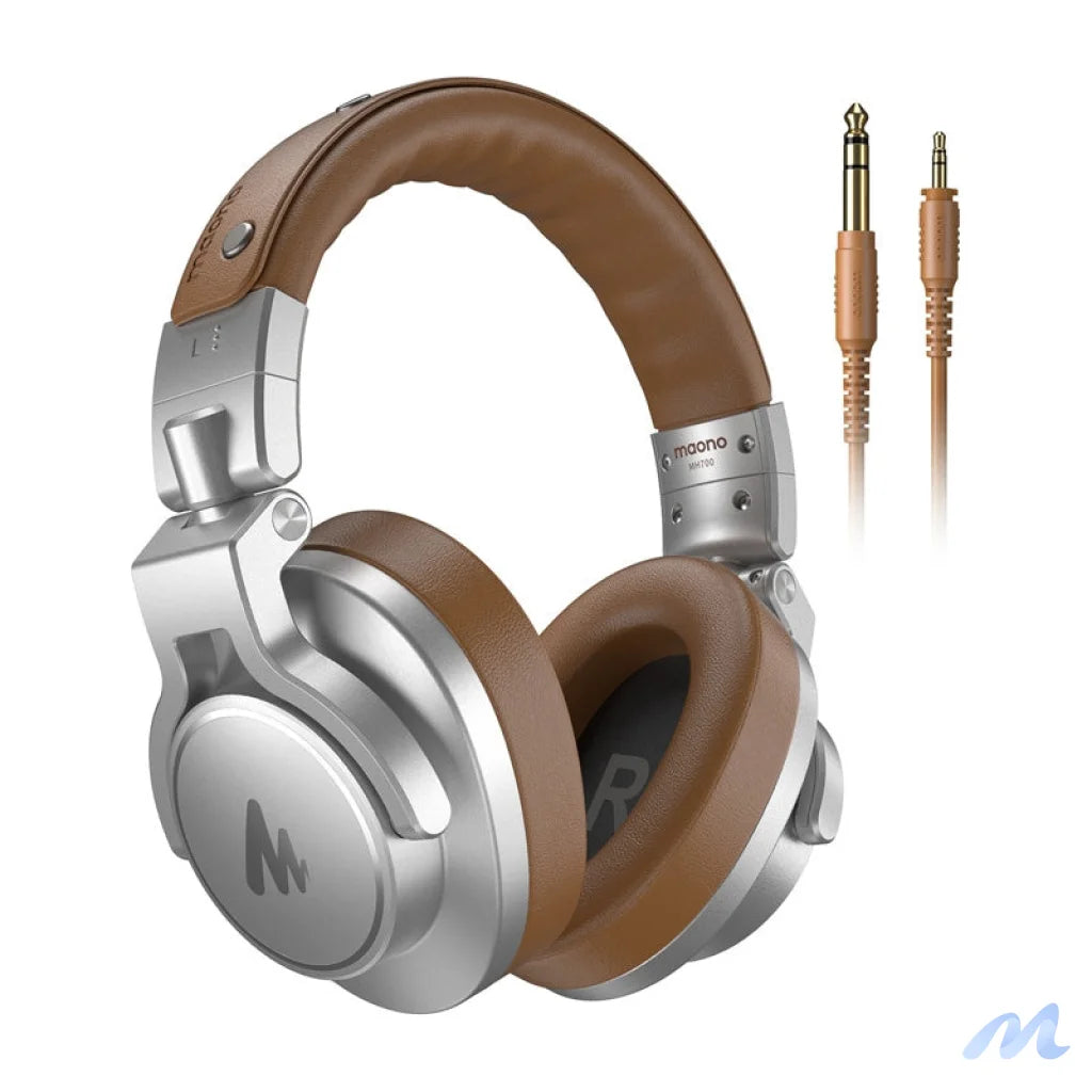 Maono MH700 studio headphones (silver)