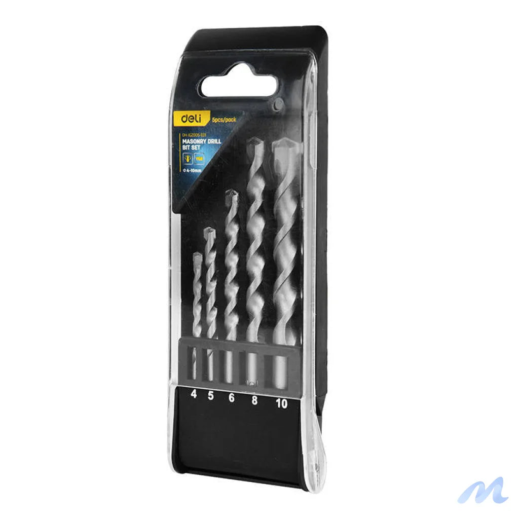 Masonry Drill Bit Set Deli Tools EDH-JGZ005-ED1