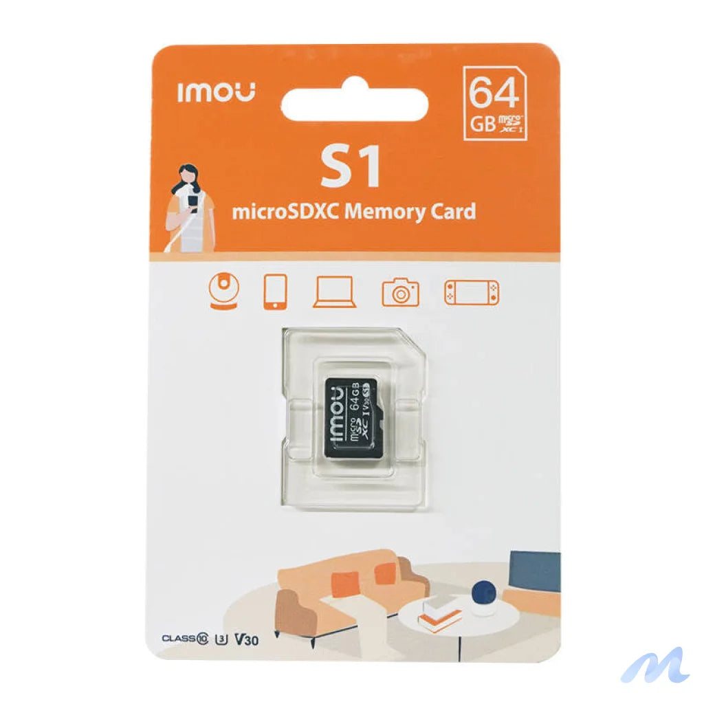 Memory card Imou microSD (UHS-I, SDXC, 10/U3/V30, 95/38)