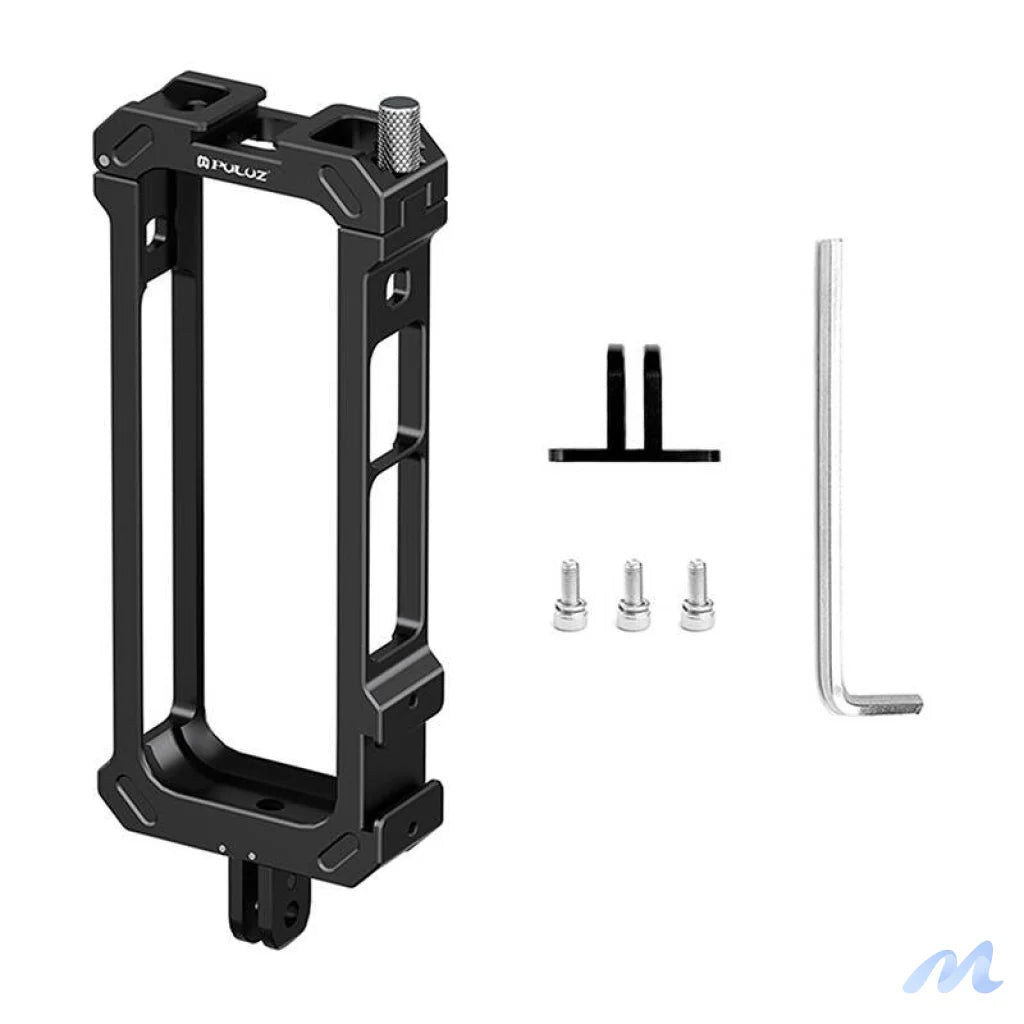 Metal protective cage PULUZ with tripod adapter for Insta360 X4