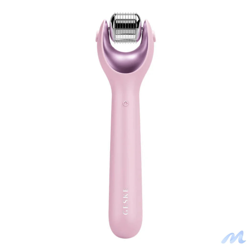 Micro Needle Face Roller 9in1 Geske with APP (pink)