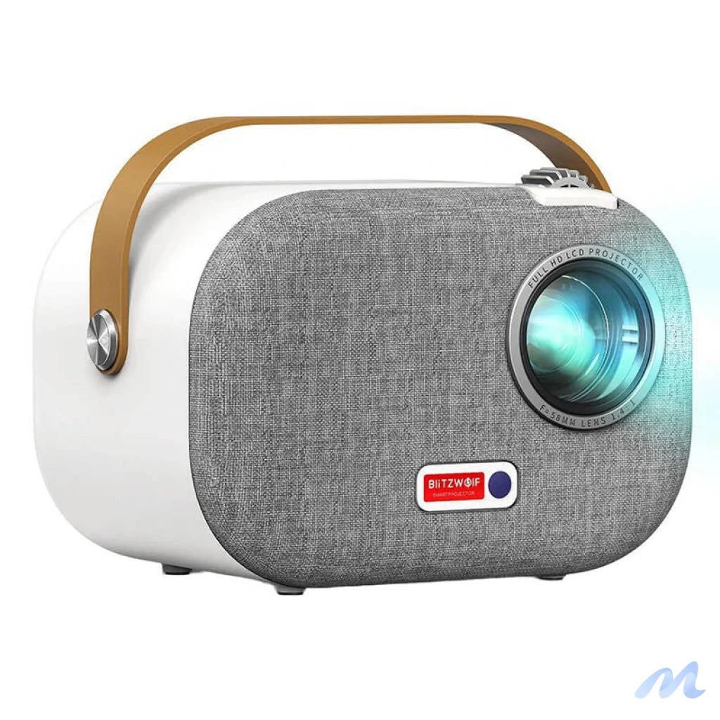 Mini Projector Blitzwolf BW-V2 LED 1080P Full HD WiFi Bluetooth Android (white)