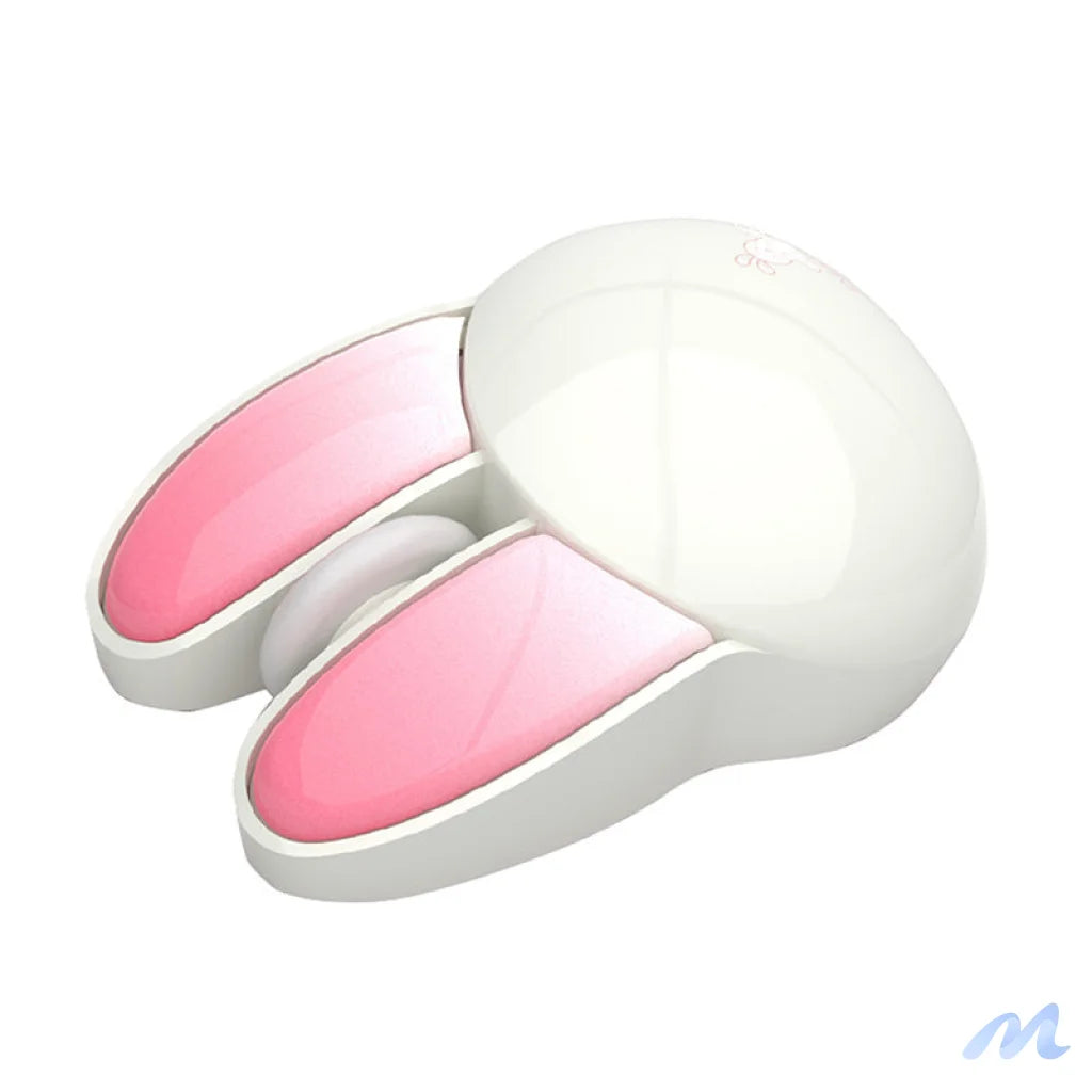 MOFII Wireless Mouse + Bluetooth Rabbit M6DM Glossy (White-Pink)