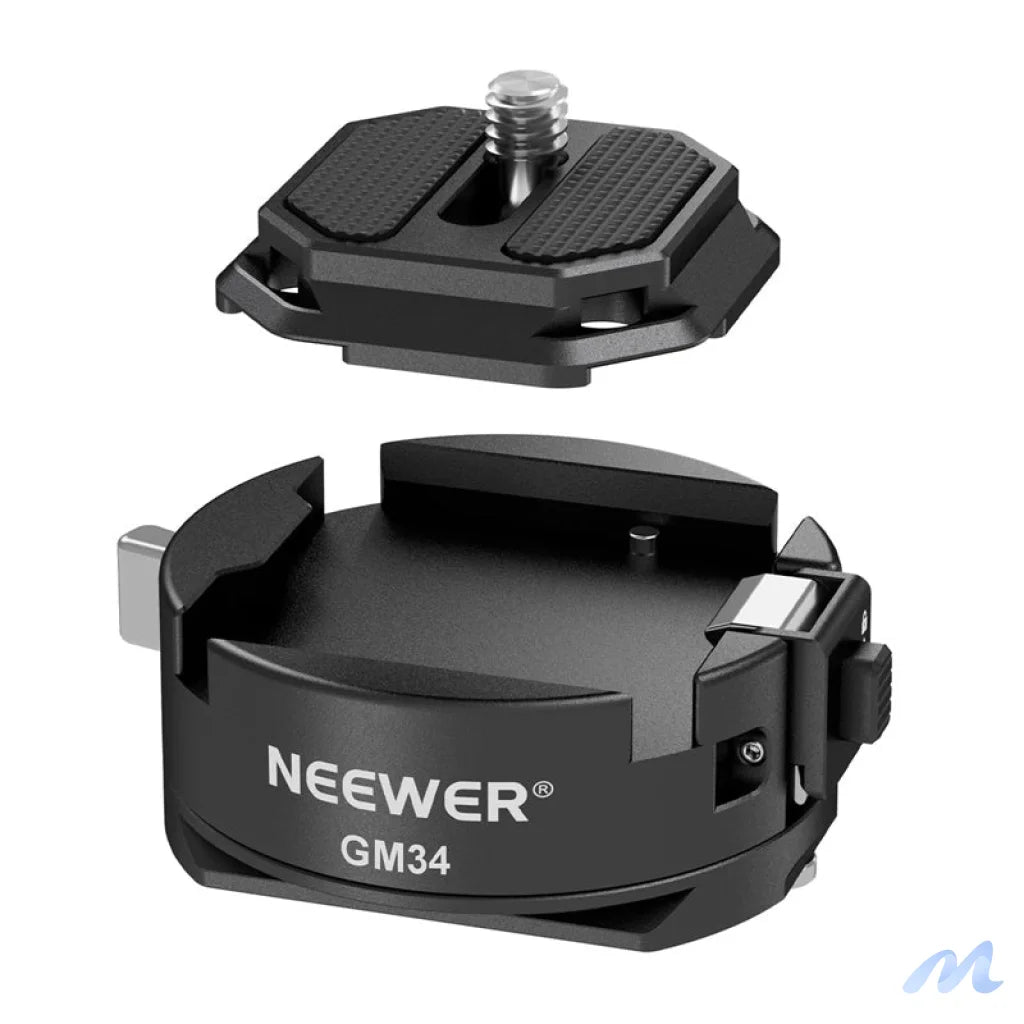 Neewer GM34 Arca-Swiss quick release and plate