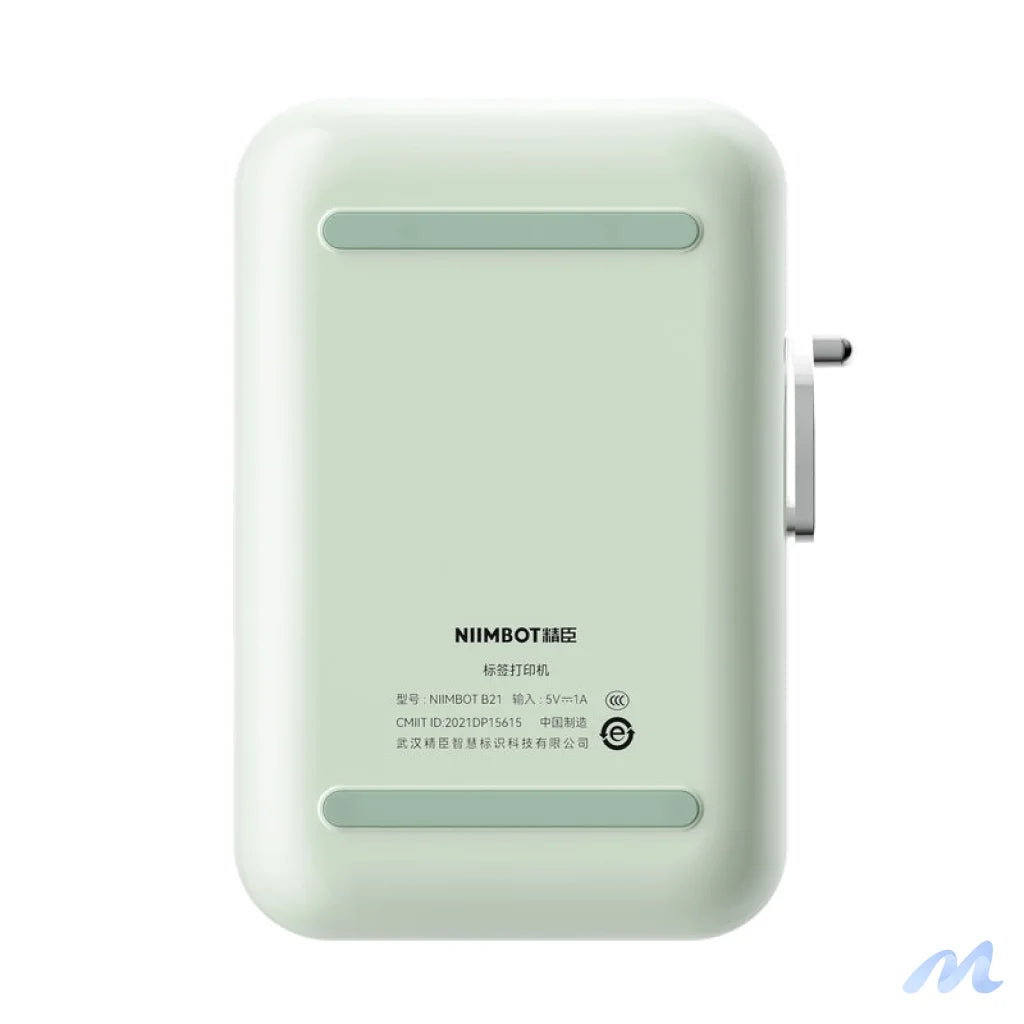 Niimbot B21S Portable Label Printer (mint)