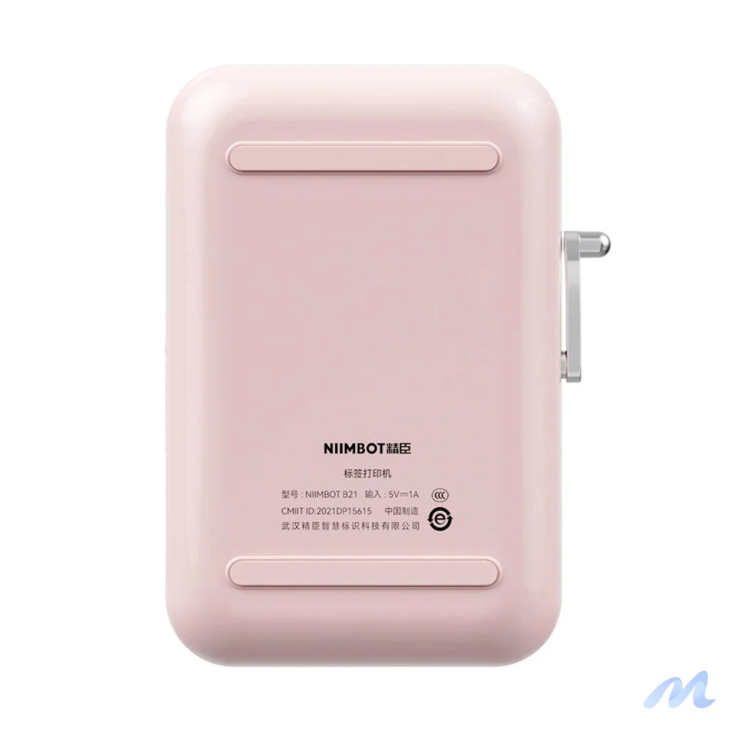 Niimbot B21S Portable Label Printer (pink)