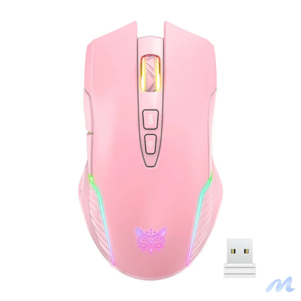 ONIKUMA CW905 Pink 2.4G Wireless Gaming Mouse