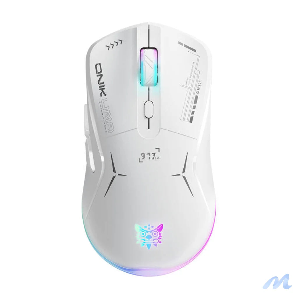 Onikuma CW917 gaming mouse (white)