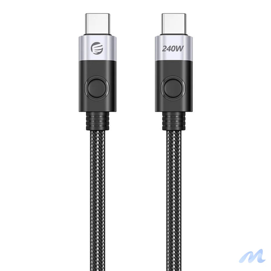 Orico 240W USB-C to USB-C charging cable, 1 m (black)