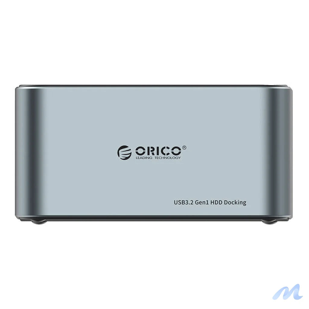 Orico docking station for 2.5" / 3.5" HDD / SSD, 5Gbps, USB-C to USB-C/A with cloning function (black)