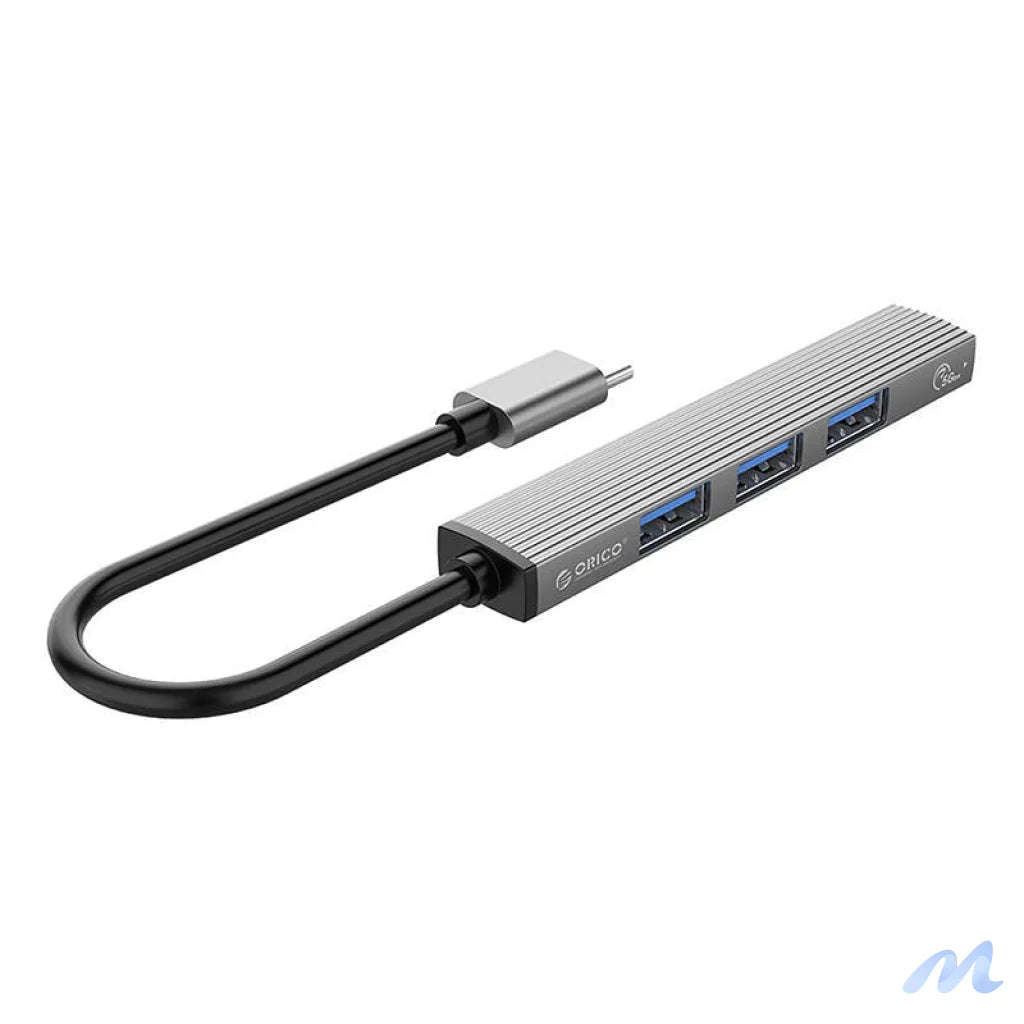 Orico USB-C to USB 3.0 + 3x USB 2.0 Hub Adapter (gray)