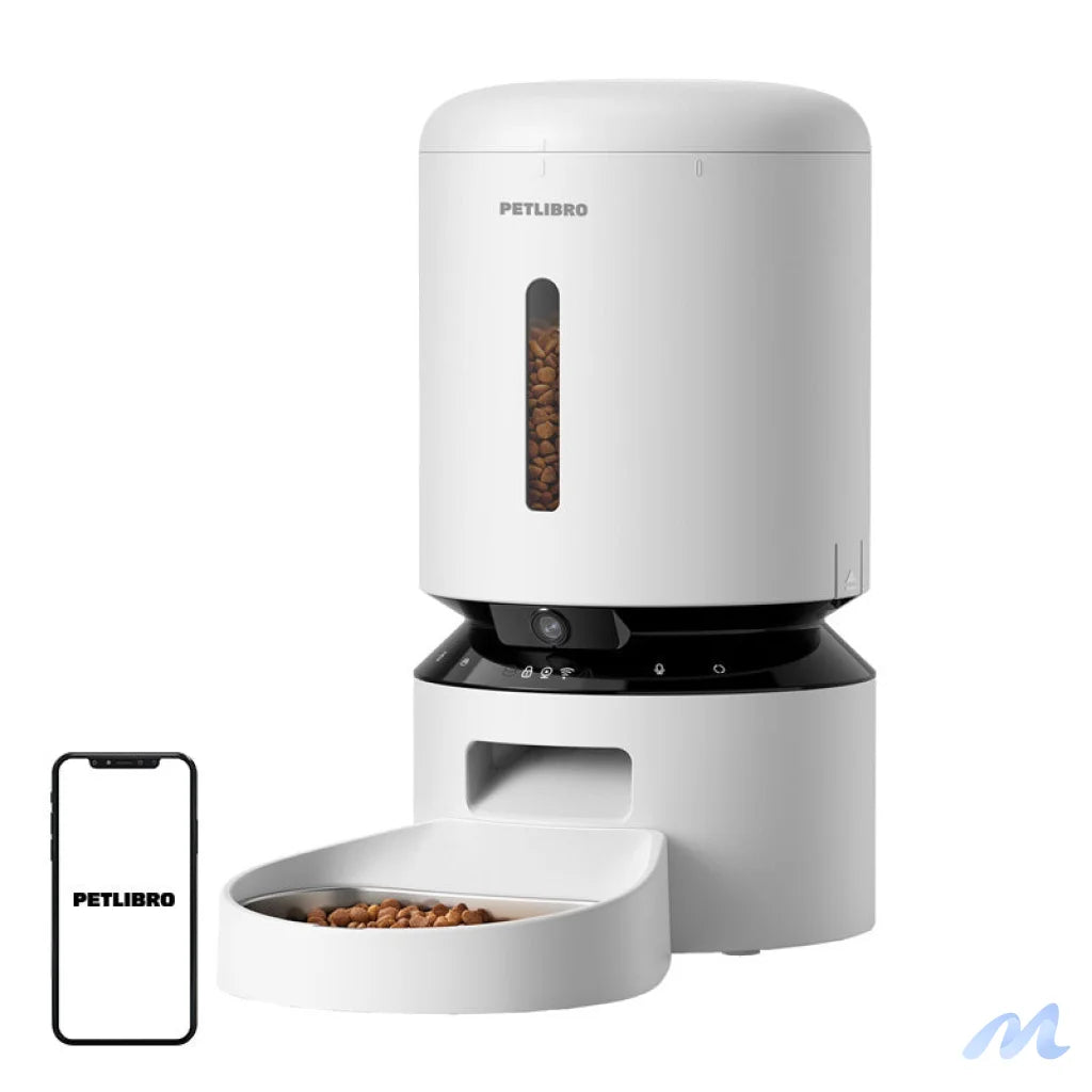 Petlibro Granary feed dispenser with camera, 5L (white)