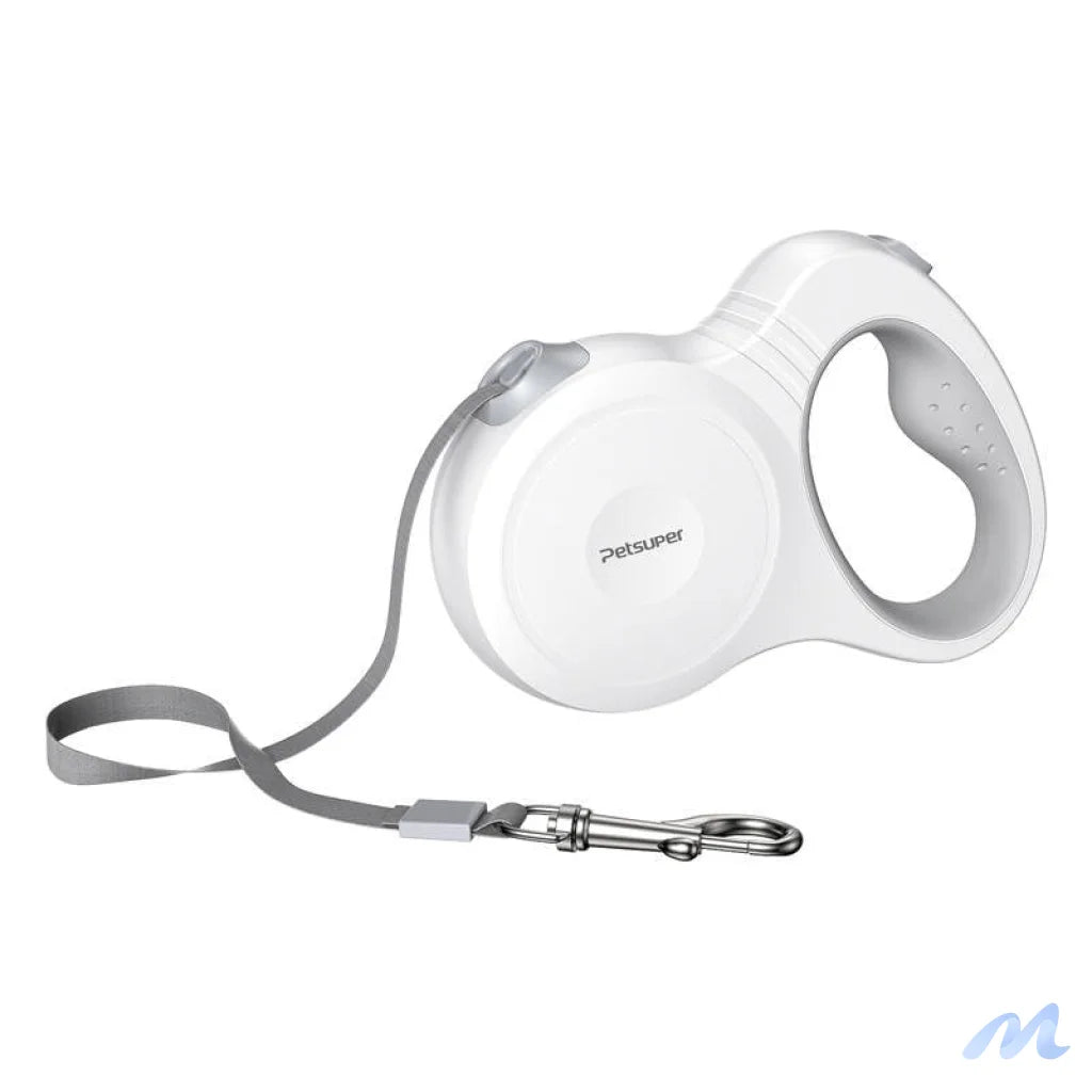Petsuper Dog Automatic Retractable Leash 5m (white)